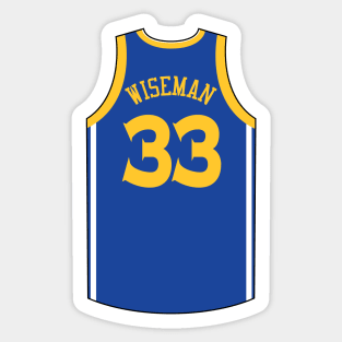 James Wiseman Golden State Jersey Qiangy Sticker